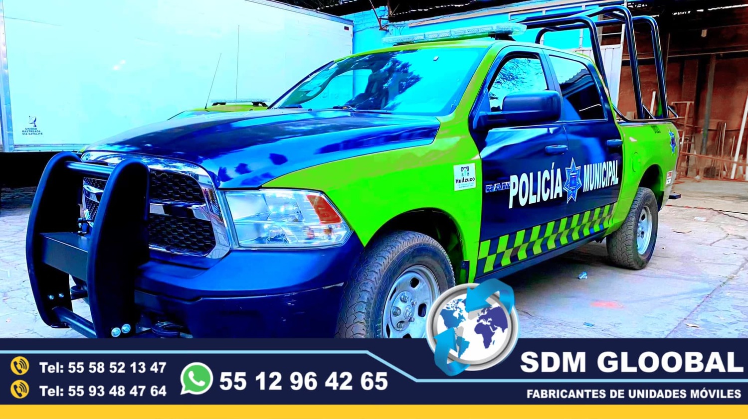 Rotulacion, balizamiento, cromatica de Moto Patrullas pick up sedan<br>