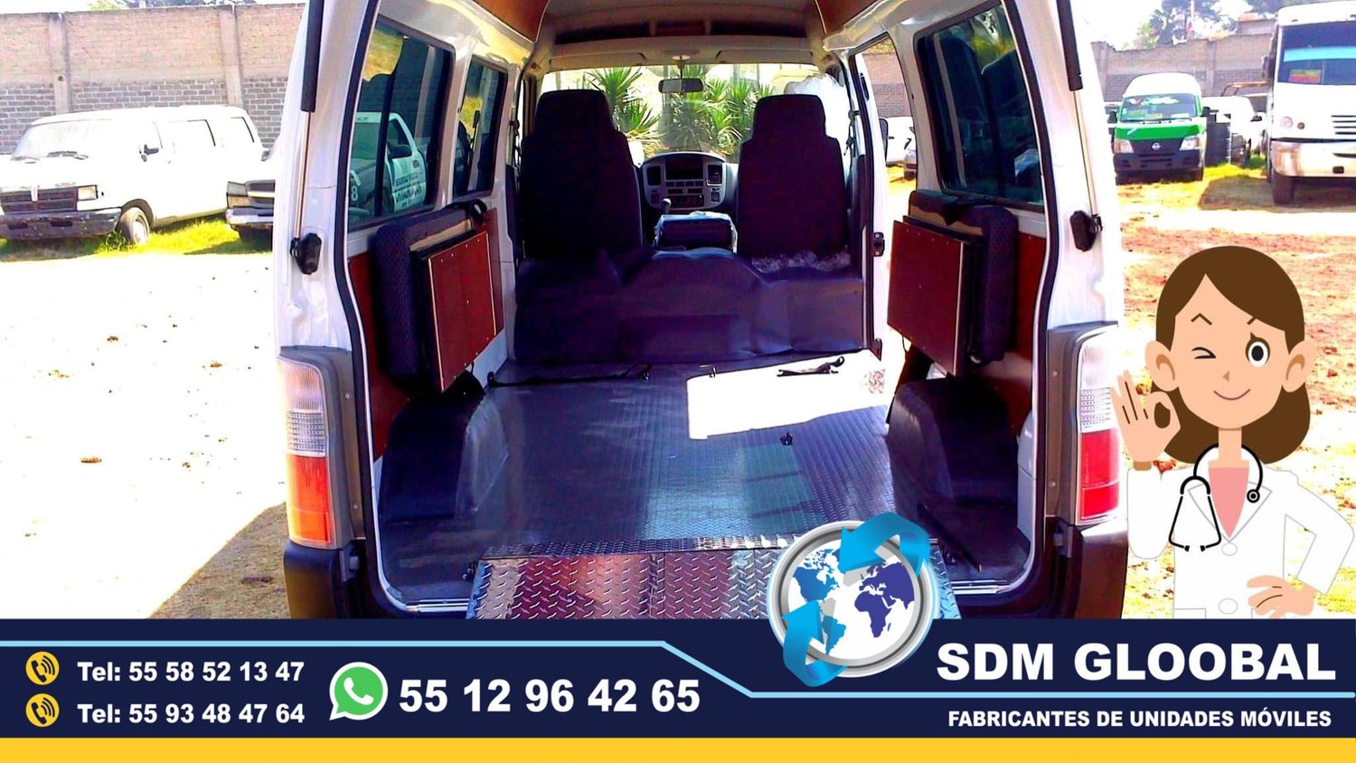 Venta de Ambulancias de Traslado de Tipo 1 y Tipo 2 en Mexico.<br>