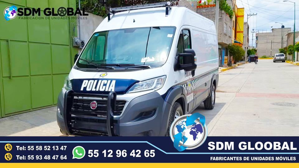 Fabrica de Unidad Movil para para seguridad publica, rescate, proteccion, salvamento, asuntos internos, tramites, proximidad, reaccion, primer respondiente, equipadas con tenologia, comunicaciones, accesorio.<br>