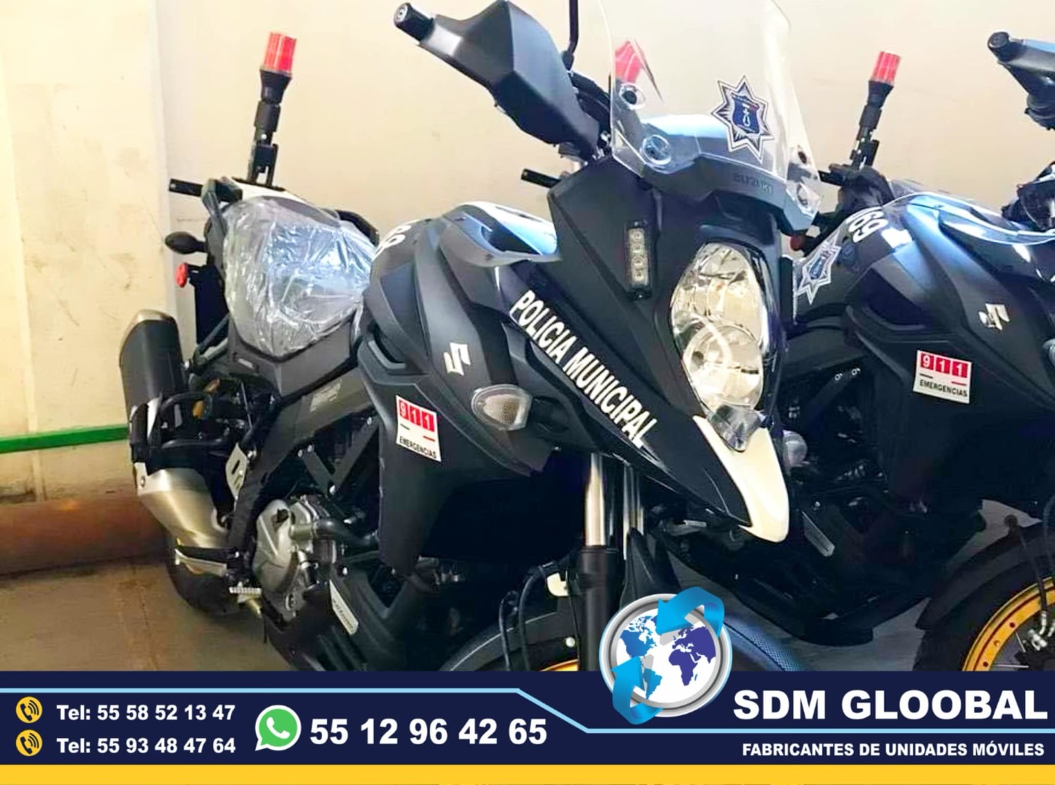 Equipo Venta Fabricacion Conversion y Equipamiento de MotoPatrullas cuatrimotos bicicletas<br>