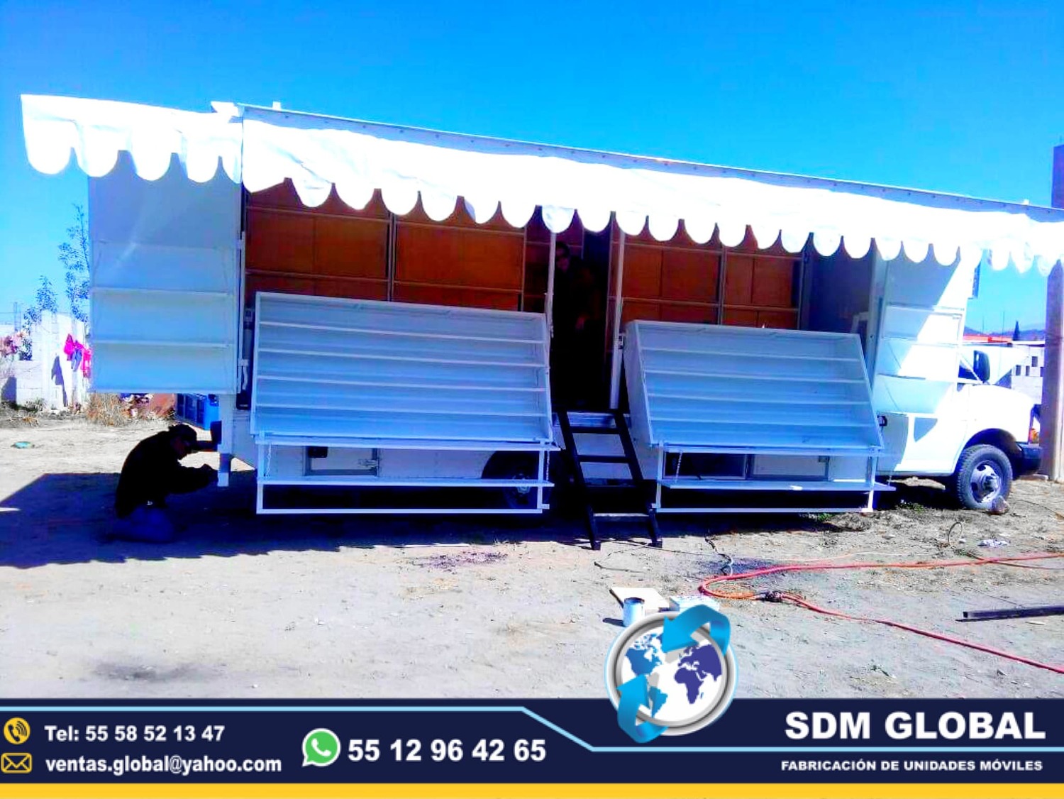 Fabricacion de Unidad Movil Especial para promocion de productos en Mexico<br>