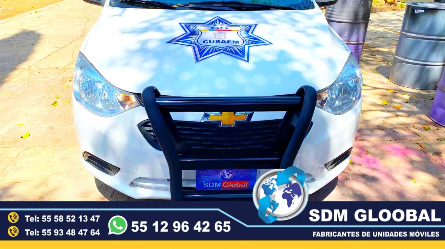 Tumbaburros para Patrullas Sedan Conversion Equipamiento Venta<br>