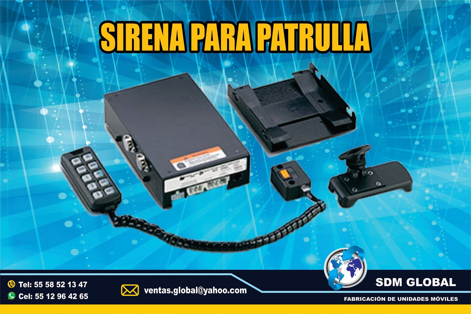 VENTA DE Sirena y equipo para ambulancias MARCA Federal Signal<br>