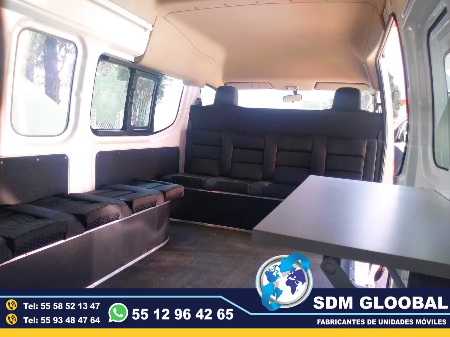 Fabricacion de Unidad Movil de Policia de Genero rosa violeta<br>