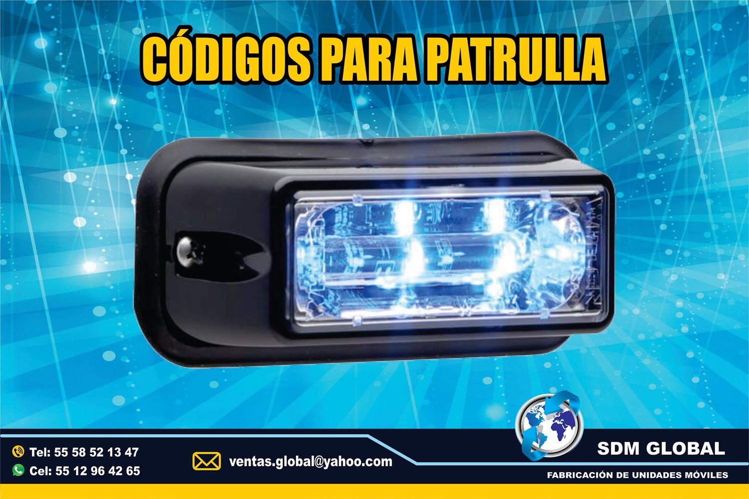 Venta Instalacion configuracion de Luces para Moto Patrullas<br>