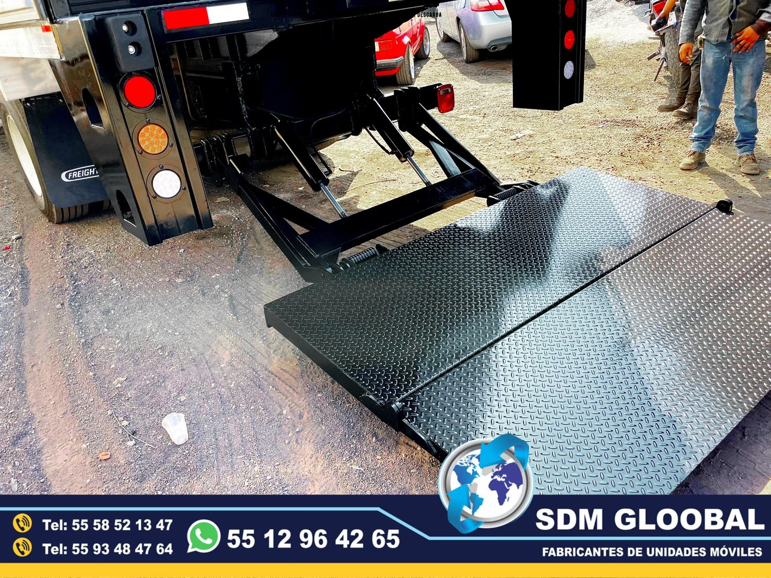 Fabricantes de Rampas Hidraulicas para camioneta y camion de carga<br>